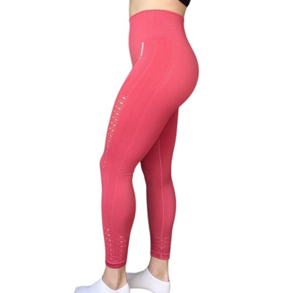 Gymshark Pink Energy Seamless Leggings Women Size Small - Picture 2 of 7